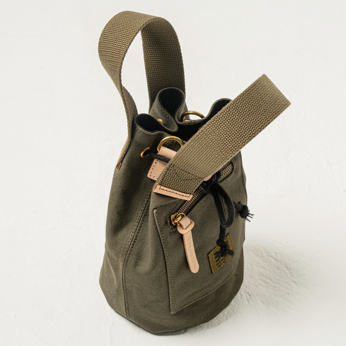 BEN GENERAL スタジアム コミューター 2way ミニボンサック ナチュラル