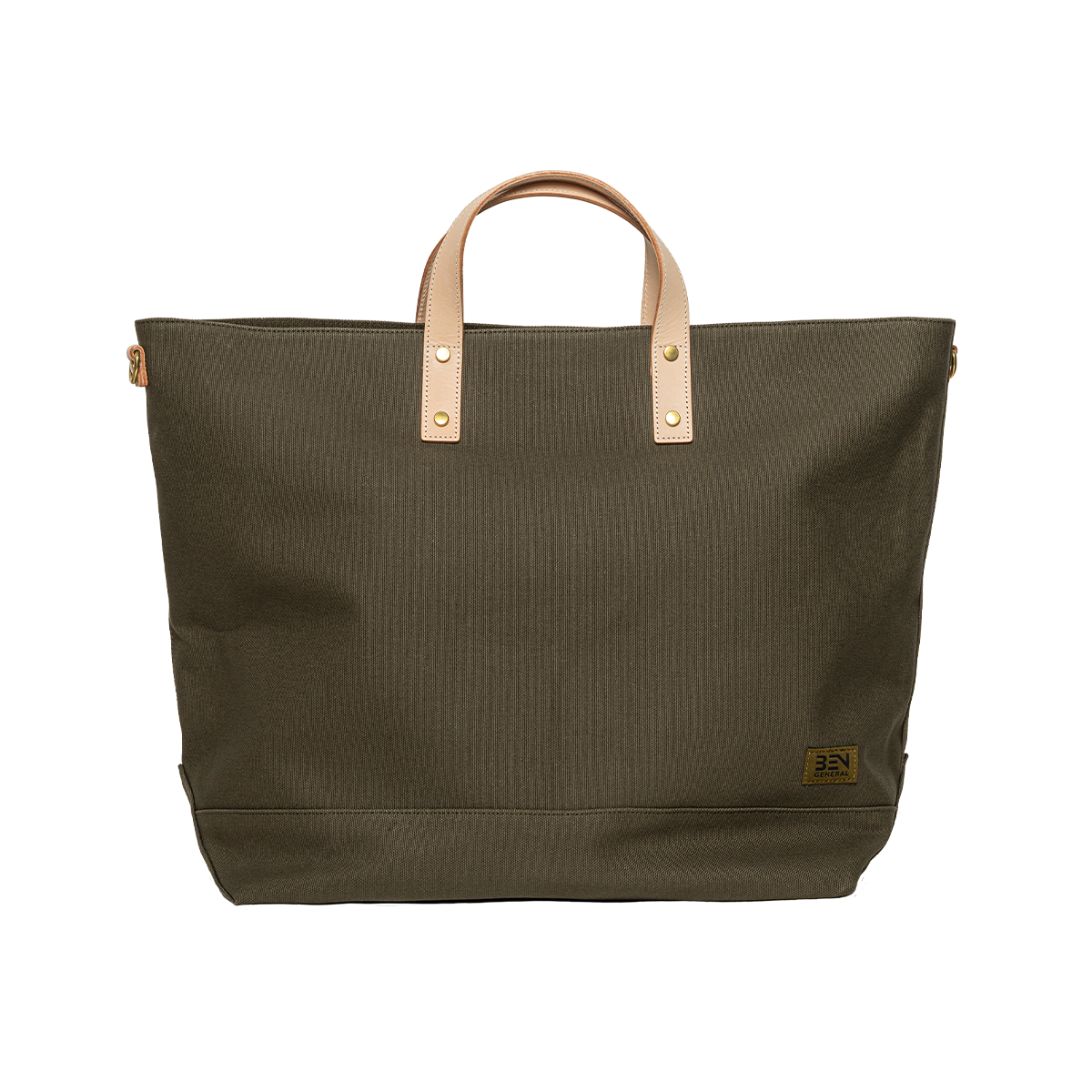 BEN GENERAL スタジアムコミューター2wayトートバッグ カーキ
