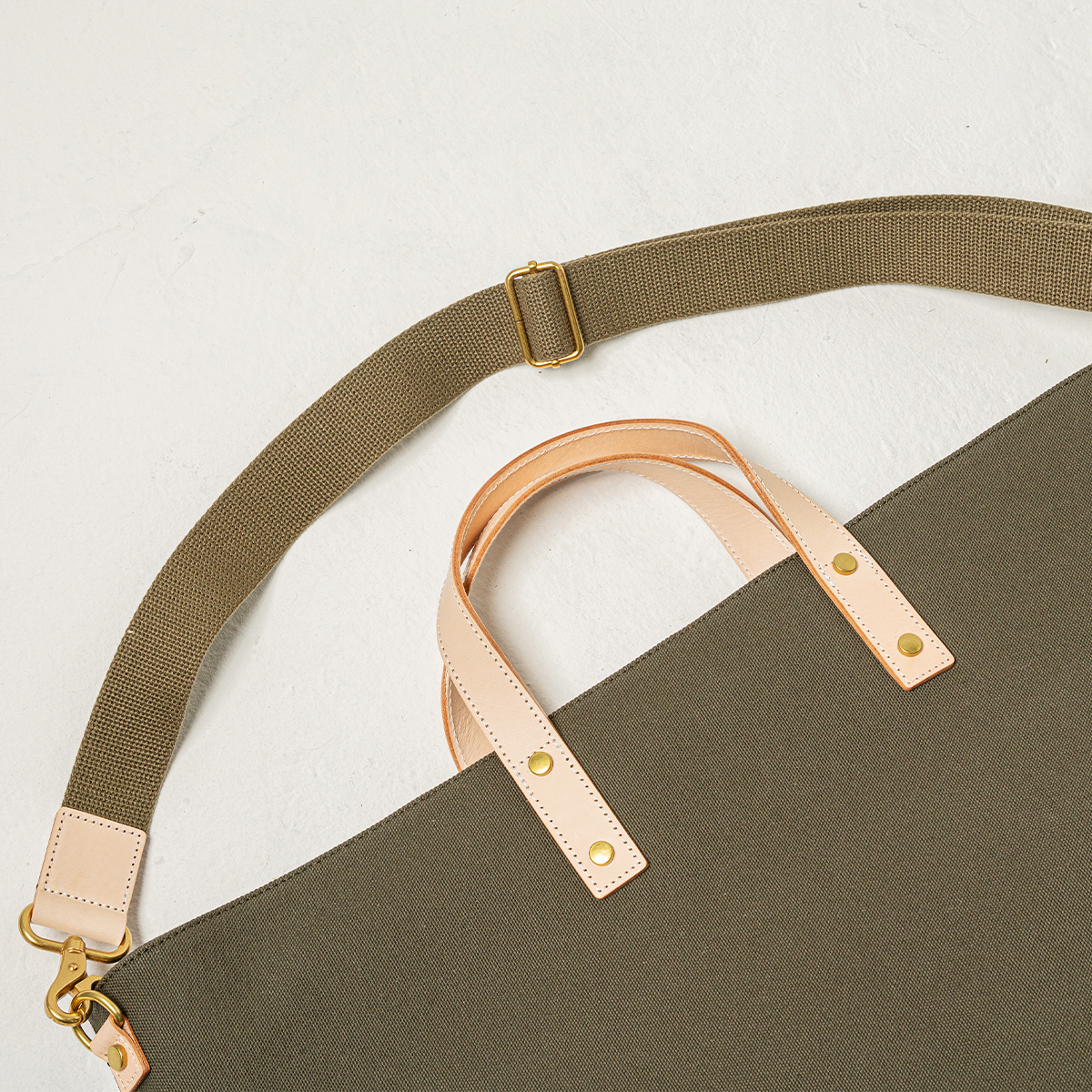 BEN GENERAL スタジアムコミューター2wayトートバッグ カーキ