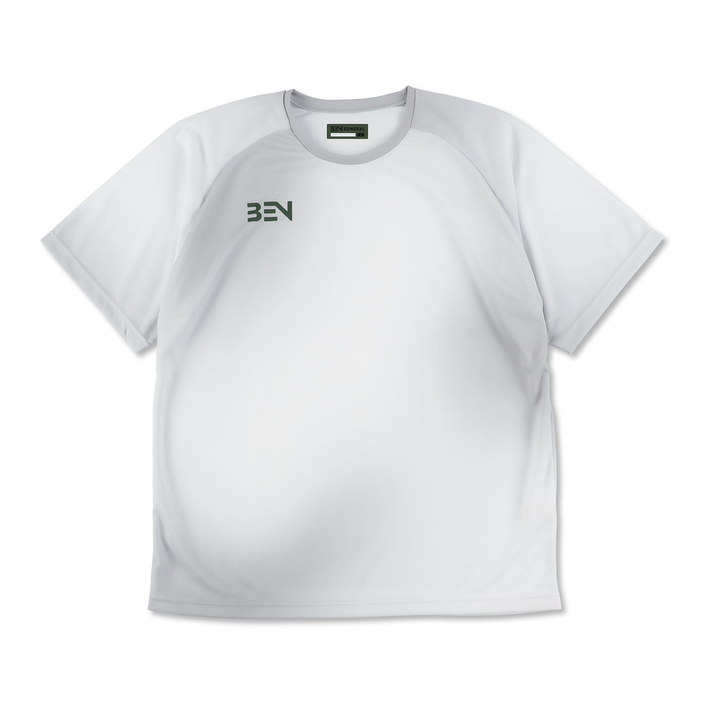 トレーニンググラデーションTシャツ グレー