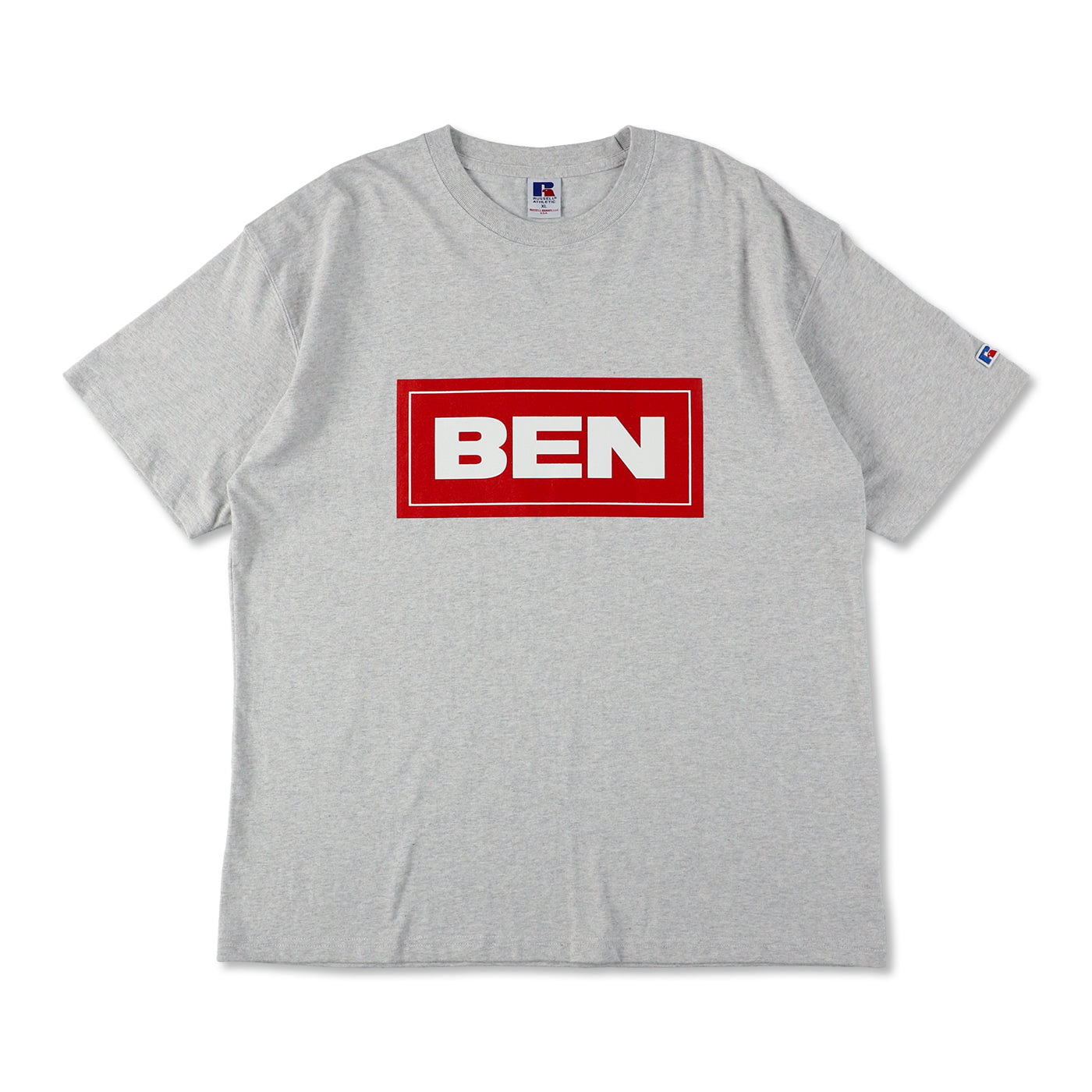 Ben General Russell U.S. Cotton 天竺オリジナルフィット ショートスリーブ T シャツ アッシュ