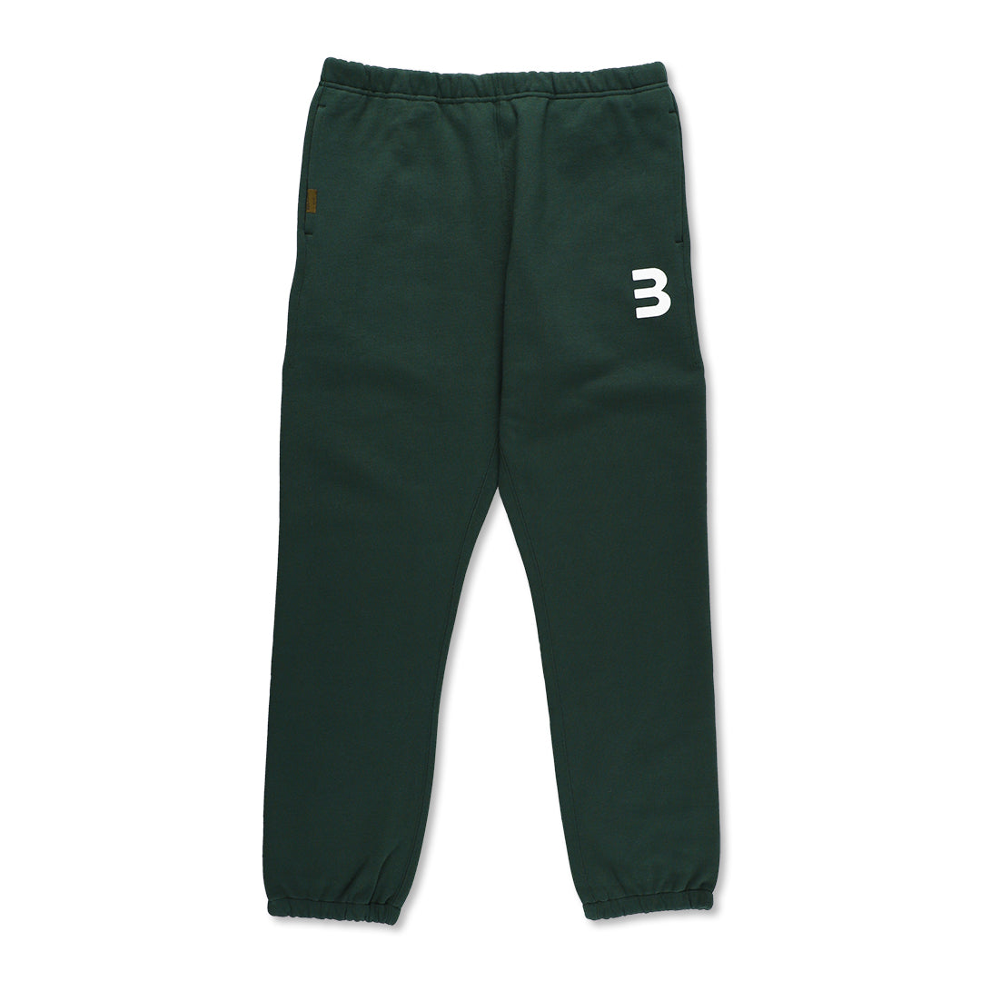 BEN GENERAL GOAT フリーススウェットパンツ15.5oz フォレスト