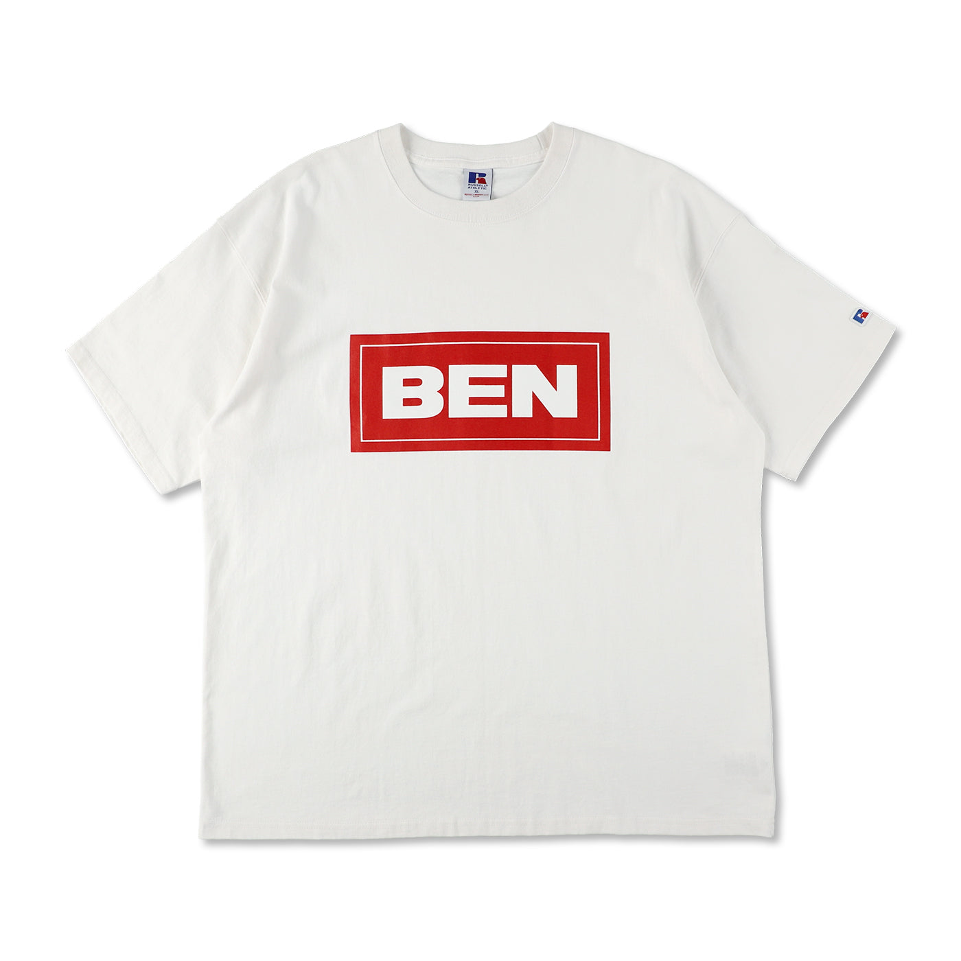 Ben General Russell U.S. Cotton 天竺オリジナルフィット ショートスリーブ T シャツ ホワイト