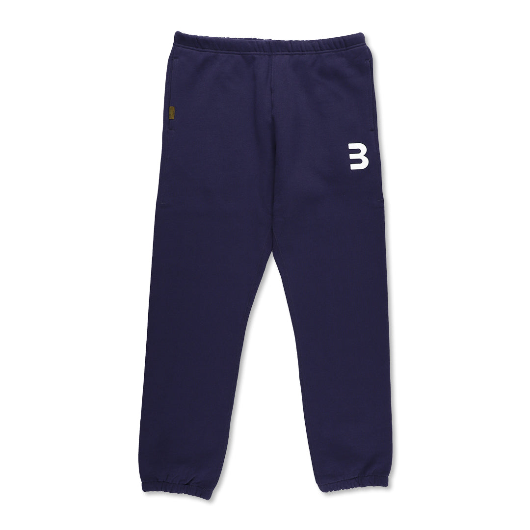 BEN GENERAL GOAT フリーススウェットパンツ15.5oz ネイビー