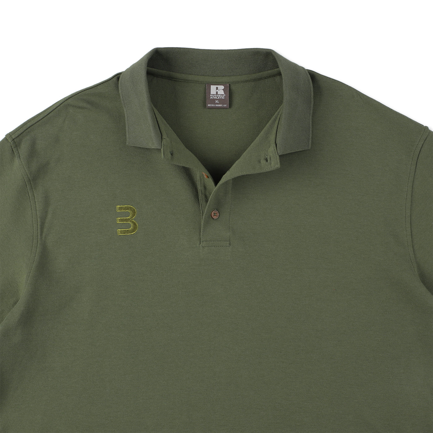 BEN GENERAL Russell Athletic フリーズギアダブルフェイスバックピケショートスリーブポロ オーディー