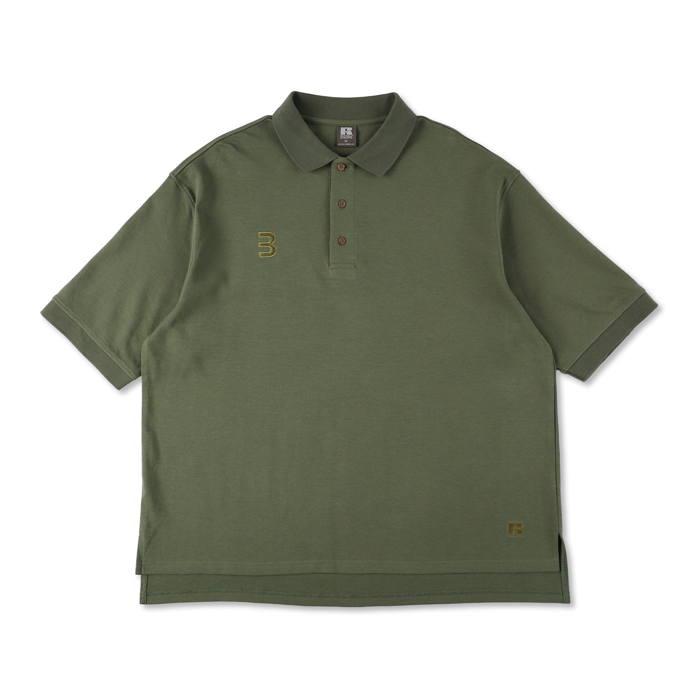 BEN GENERAL Russell Athletic フリーズギアダブルフェイスバックピケショートスリーブポロ オーディー