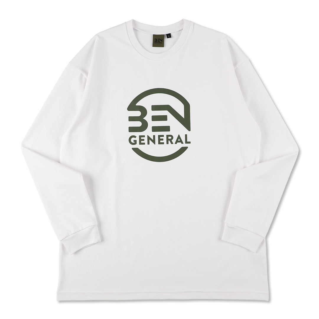 トレーニングロングスリーブTシャツ ホワイト