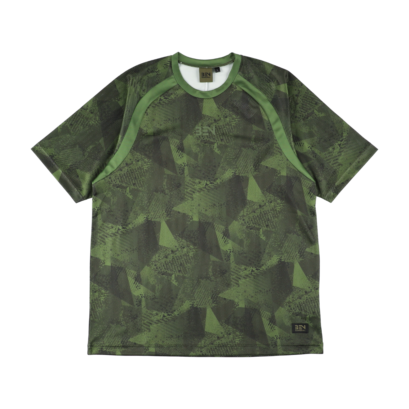 ドライメッシュTシャツ カーキ