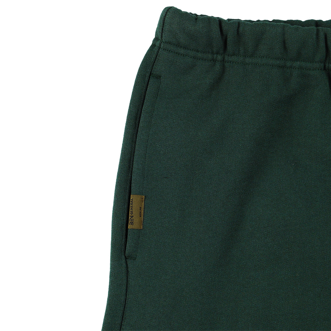 BEN GENERAL GOAT フリーススウェットパンツ15.5oz フォレスト