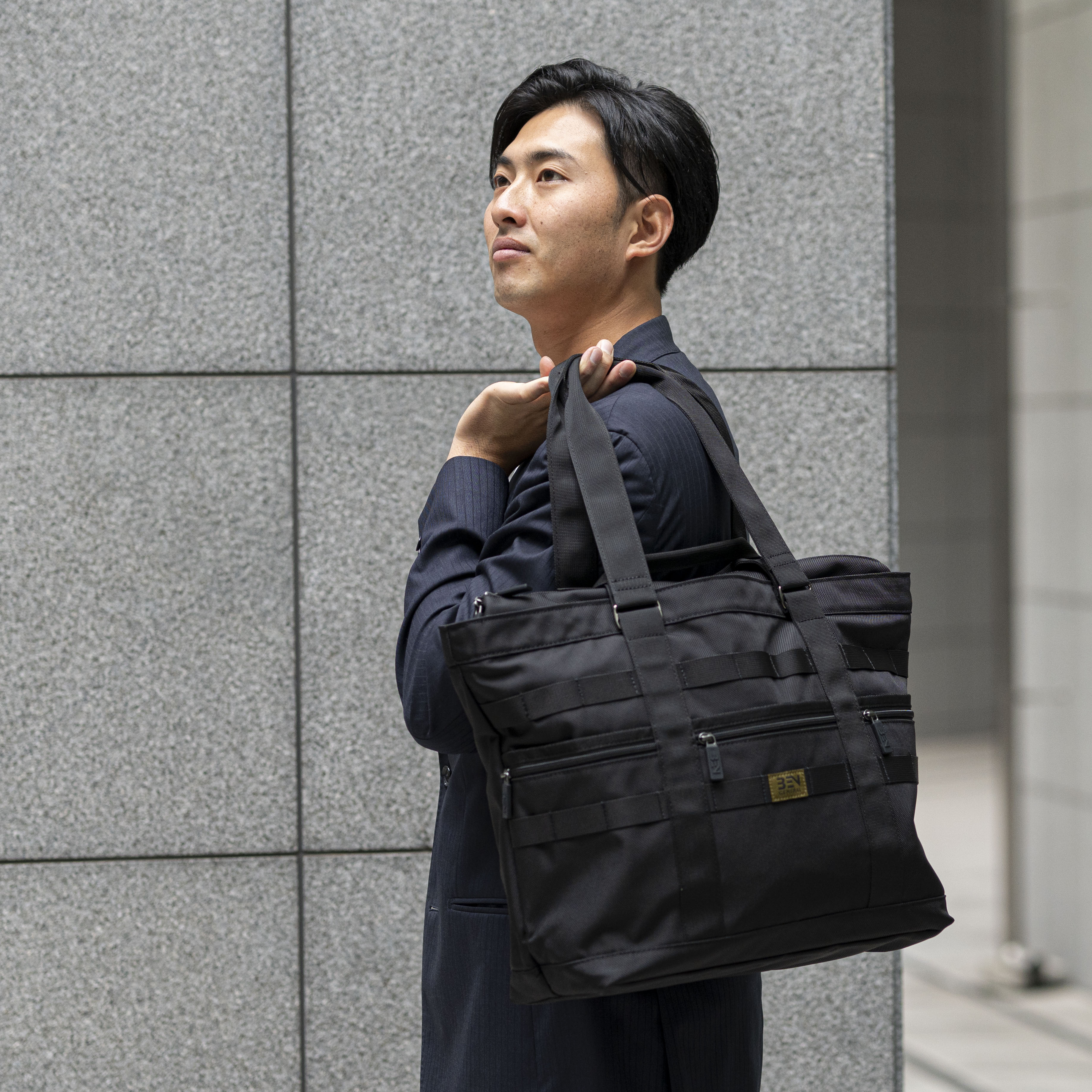 マネジメント トートバッグ ブラック