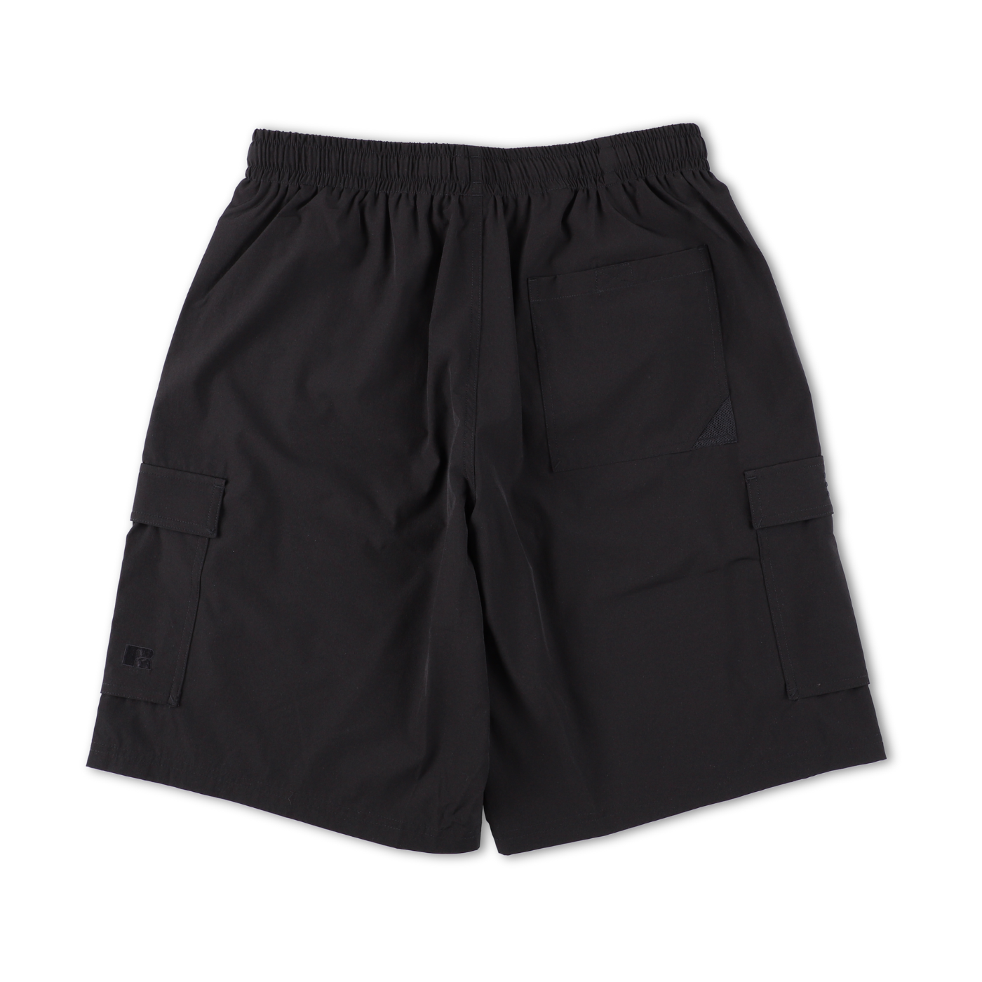 BEN GENERAL Russell Athletic ストレッチナイロンビーチショーツ ブラック