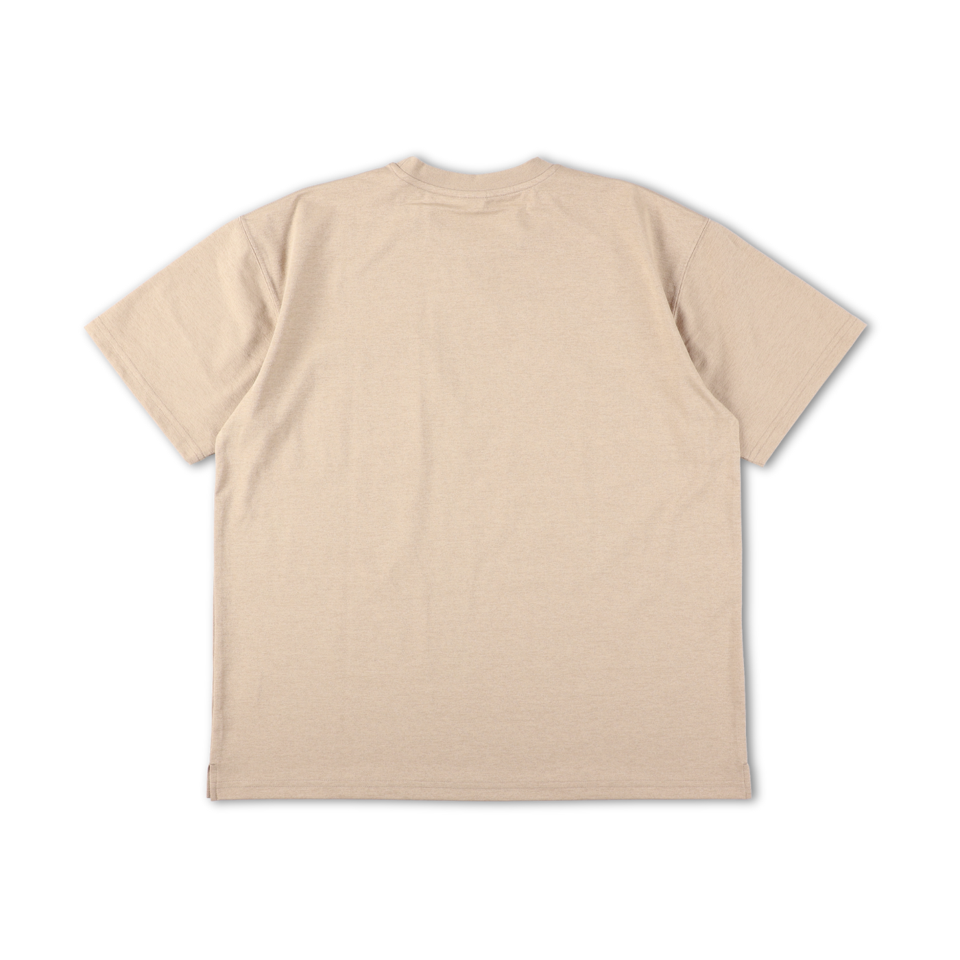 BEN GENERAL Russell Athletic ドライパワーストレッチベーシックポケットTシャツ サンド