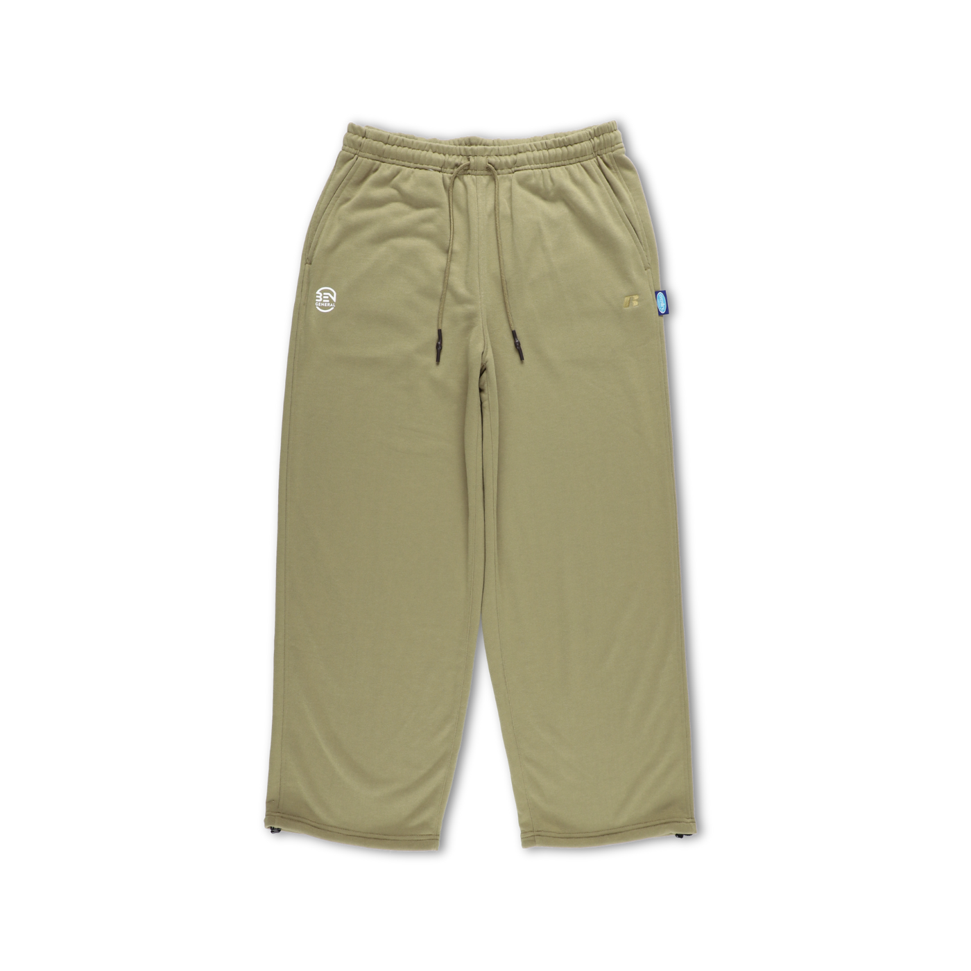 BEN GENERAL Russell Athletic エバードライスウェットバギーパンツ カーキ