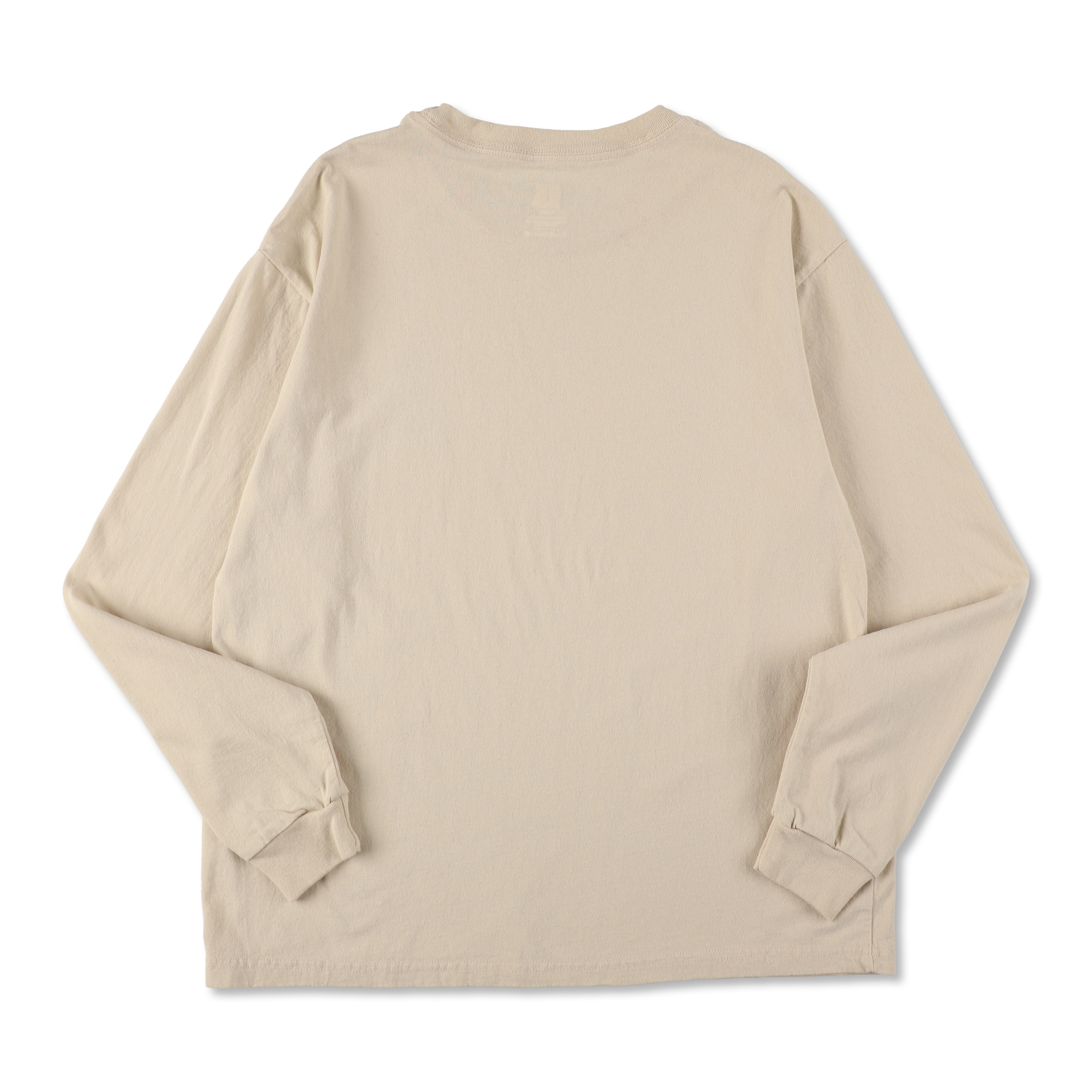 BEN GENERAL Russell Athletic U.S. コットンジャージーロングスリーブTシャツ スキムミルク