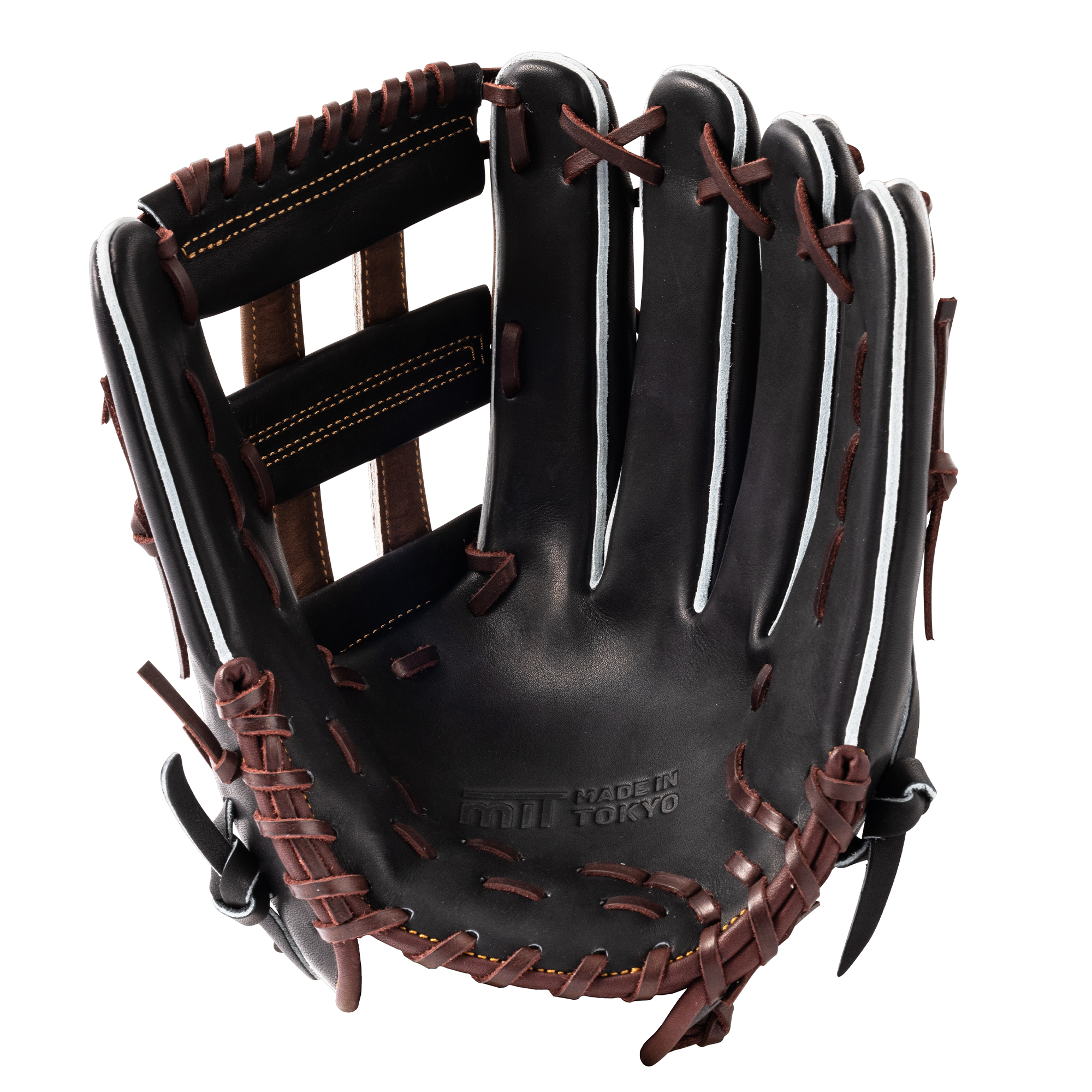硬式用グラブ 外野手用 ブラック×ブラウン
