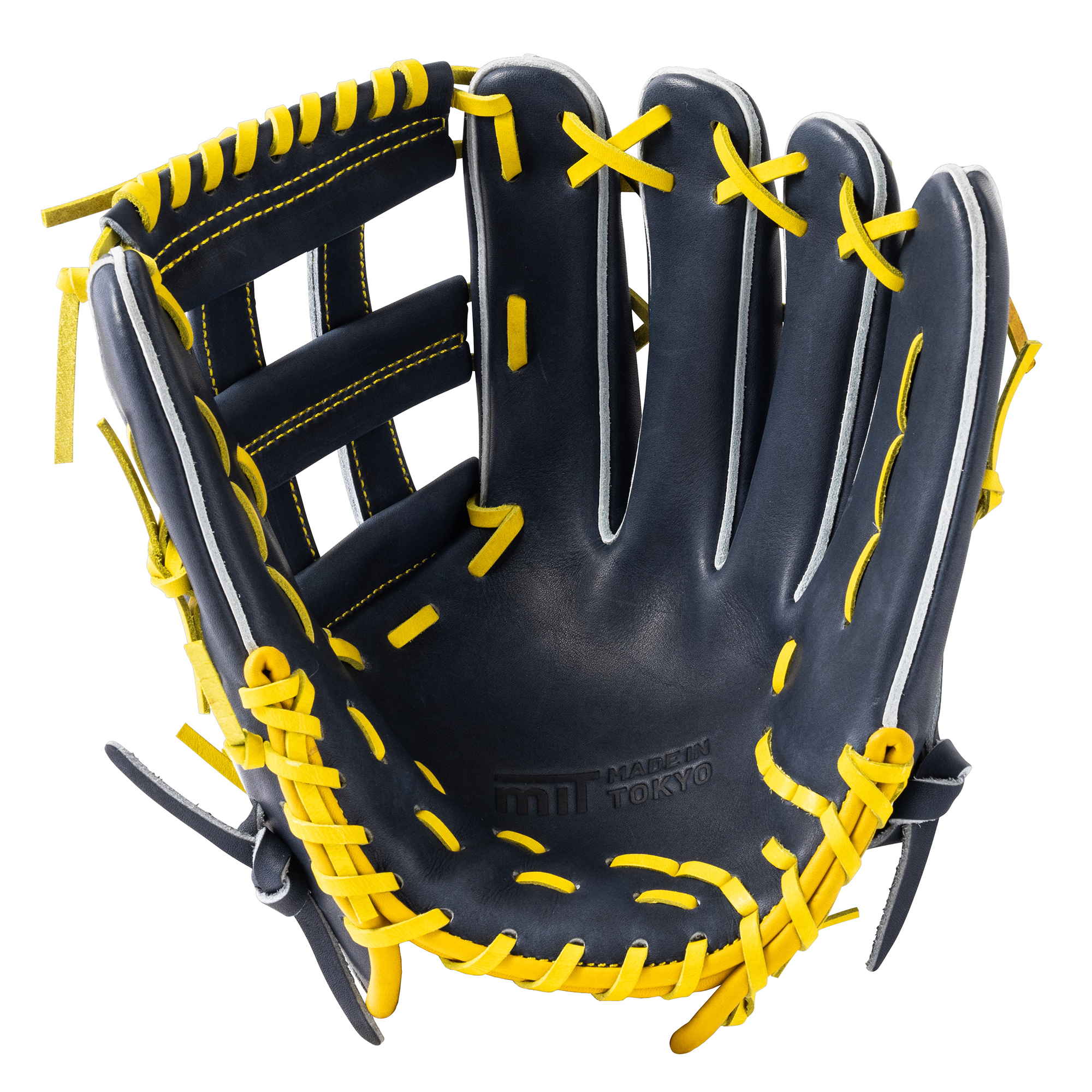 硬式用グラブ 外野手用 ネイビー