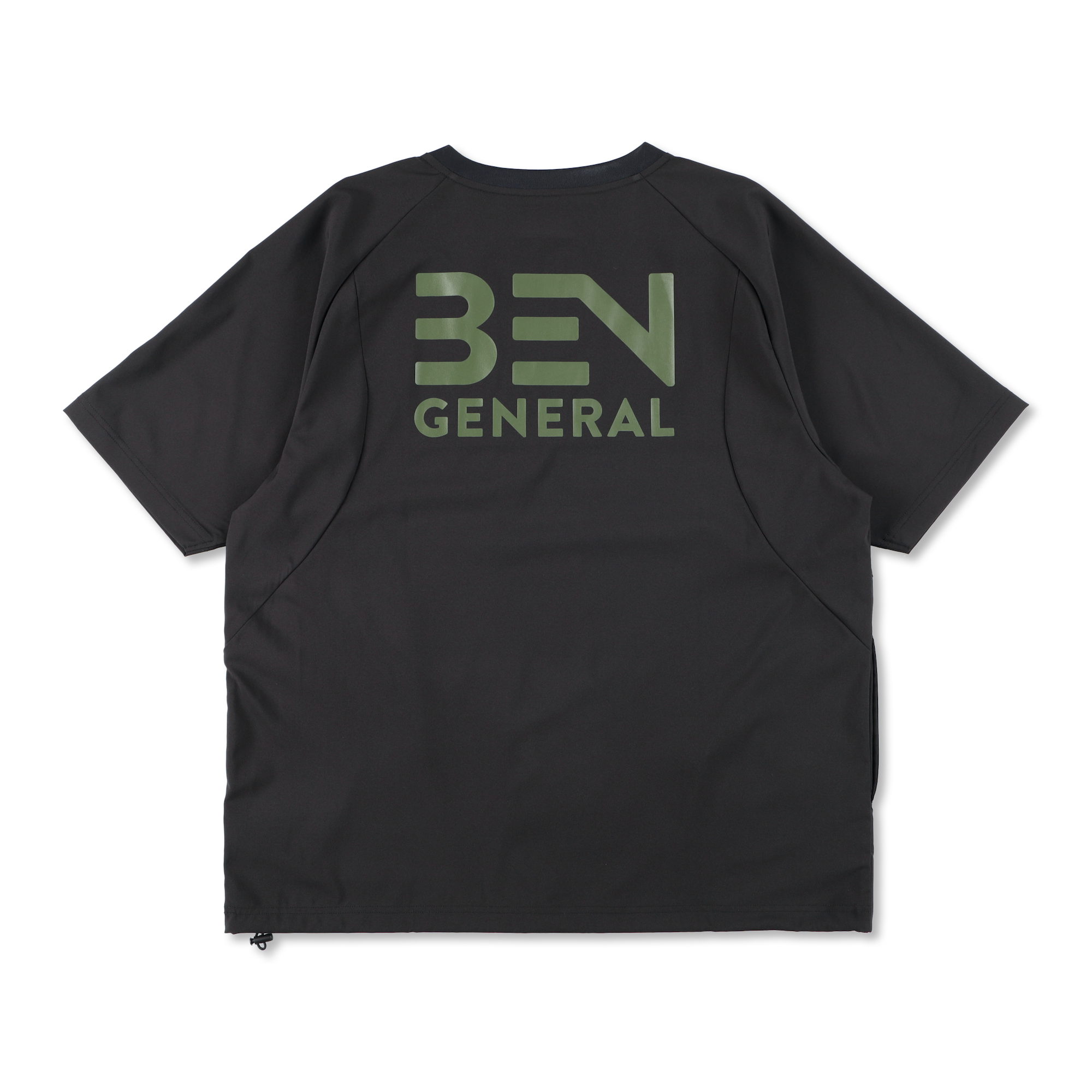 オーバーベースボールシャツ ブラック