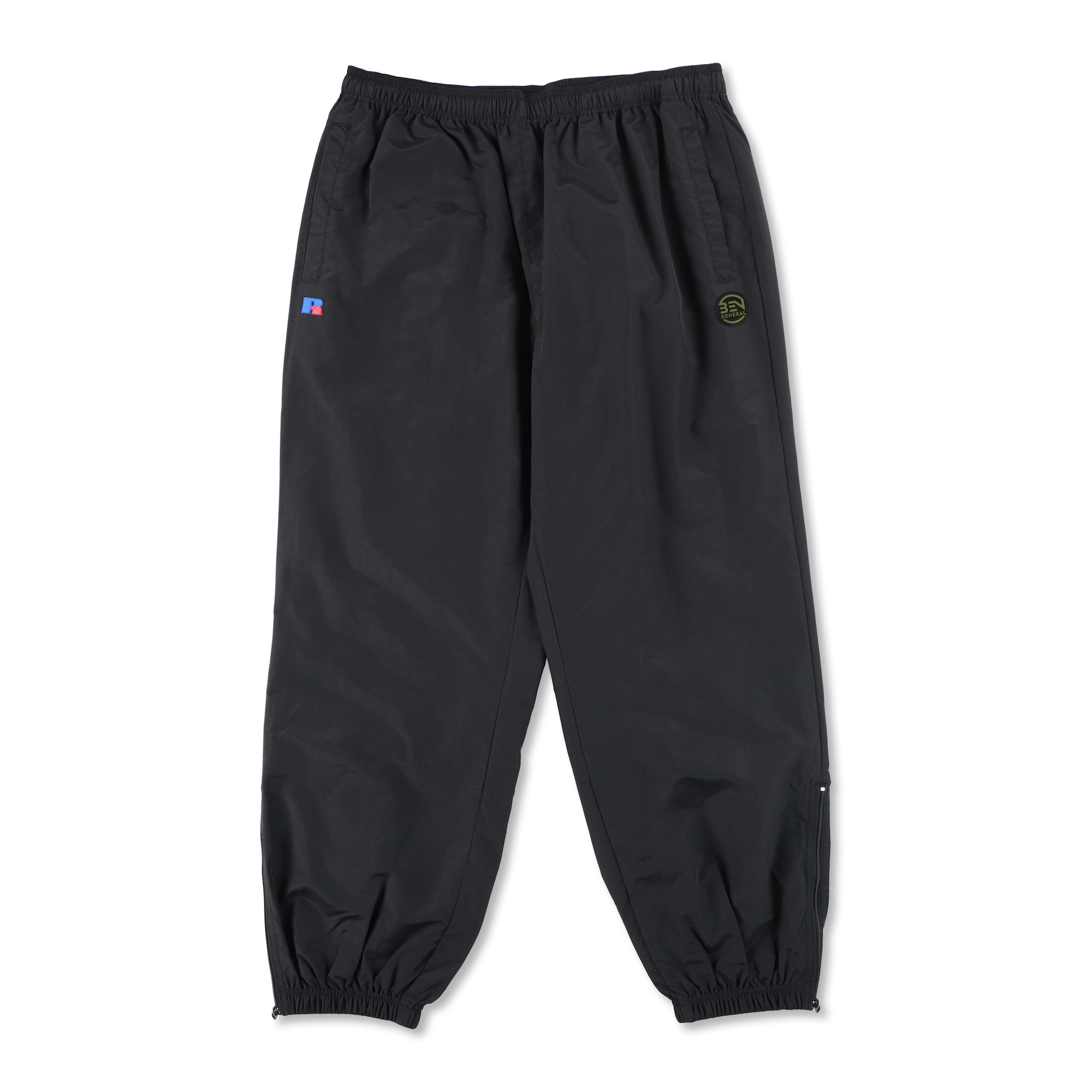 BEN GENERAL Russell Athletic ナイロンタッサークラシックトレーニングパンツ ブラック