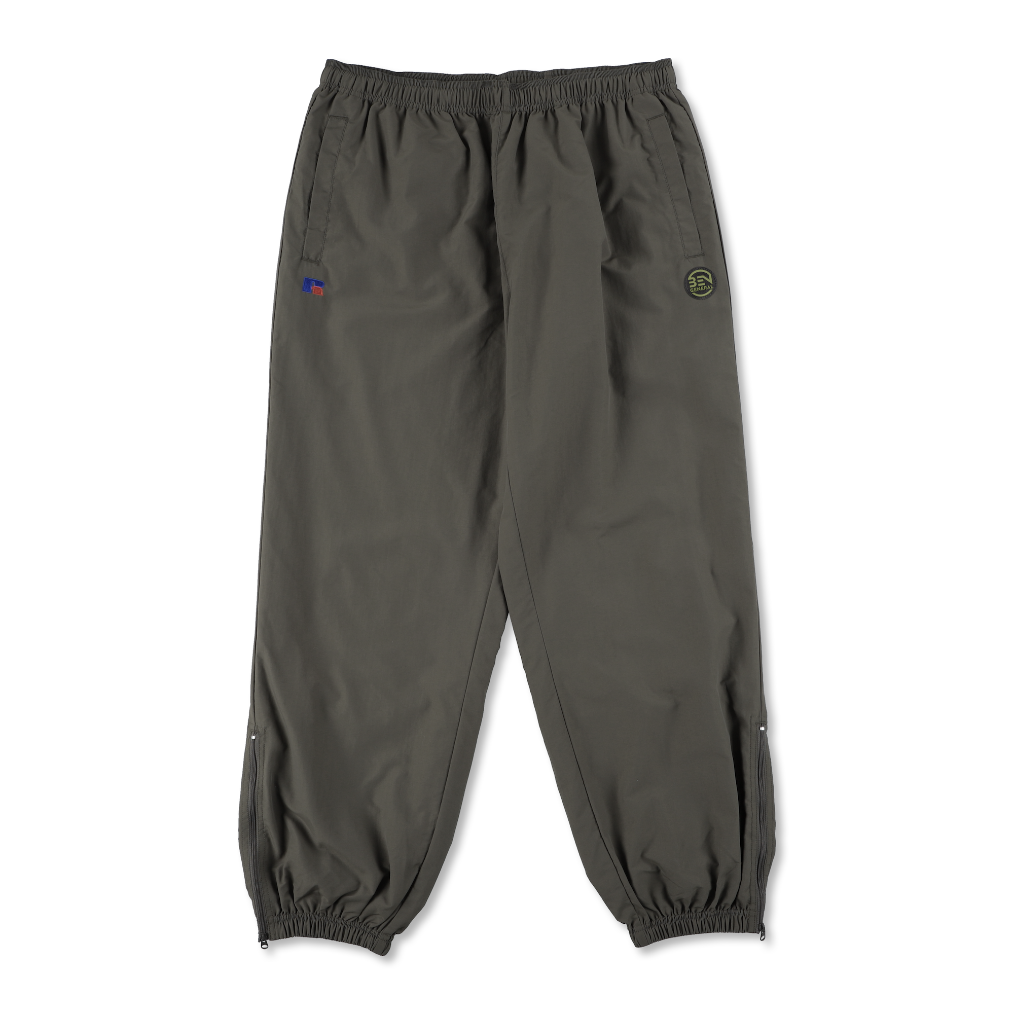 BEN GENERAL Russell Athletic ナイロンタッサークラシックトレーニングパンツ グレー
