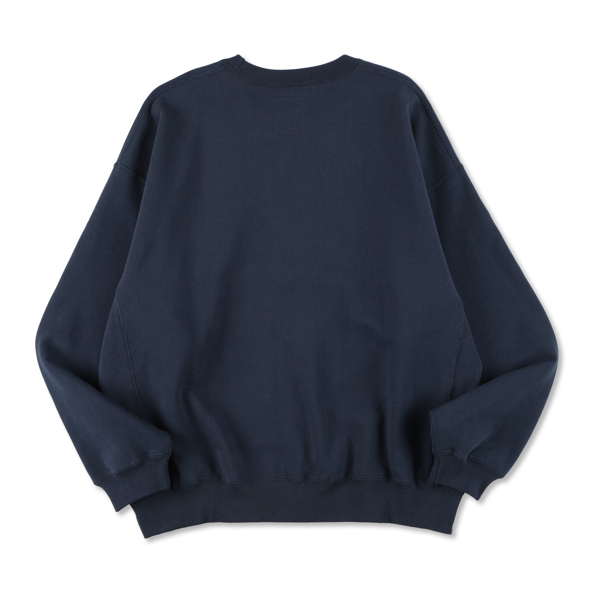 BEN GENERAL Russell Athletic プロコットンループバックテリースウェットクルーシャツ ネイビー