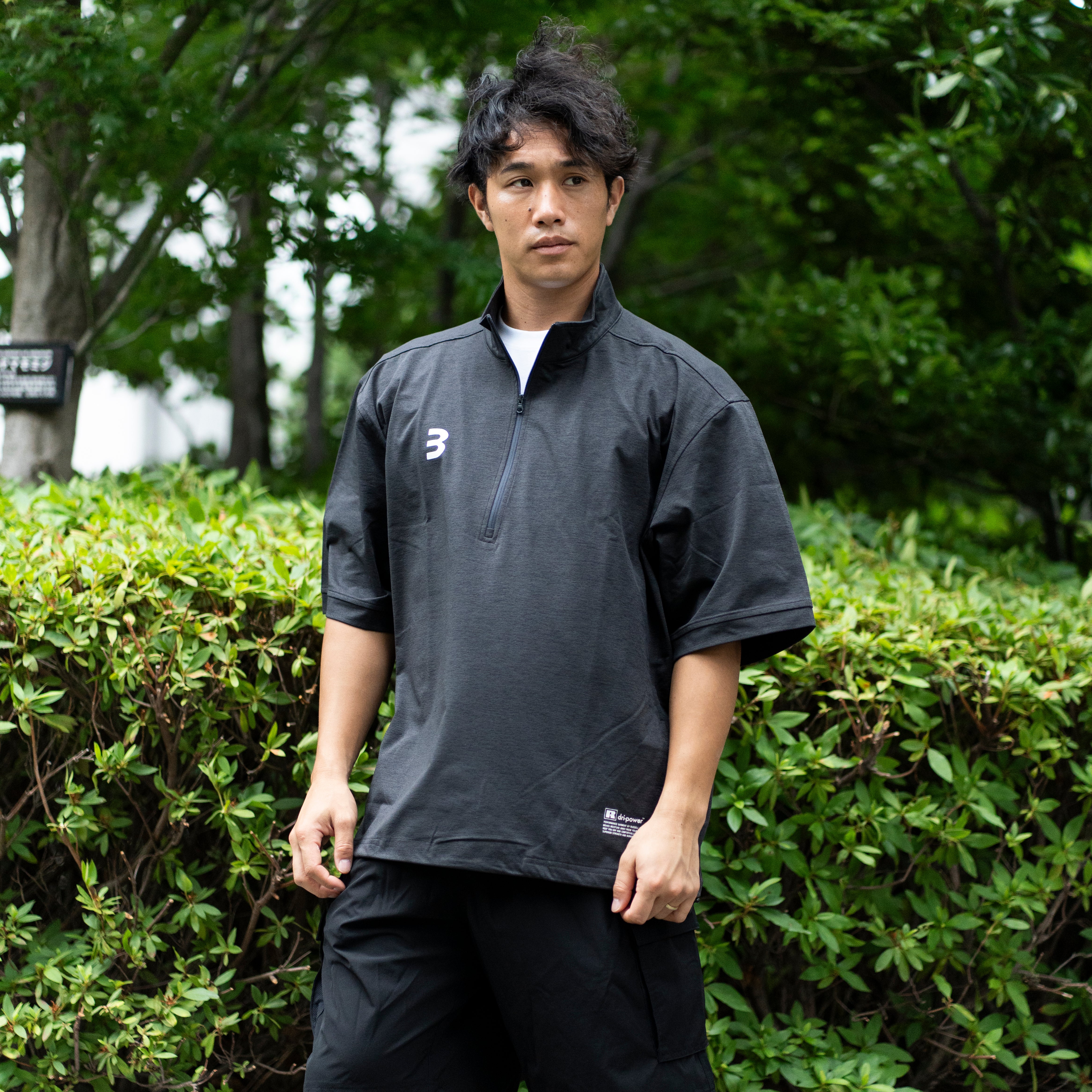 BEN GENERAL Russell Athletic ドライパワーストレッチハーフ