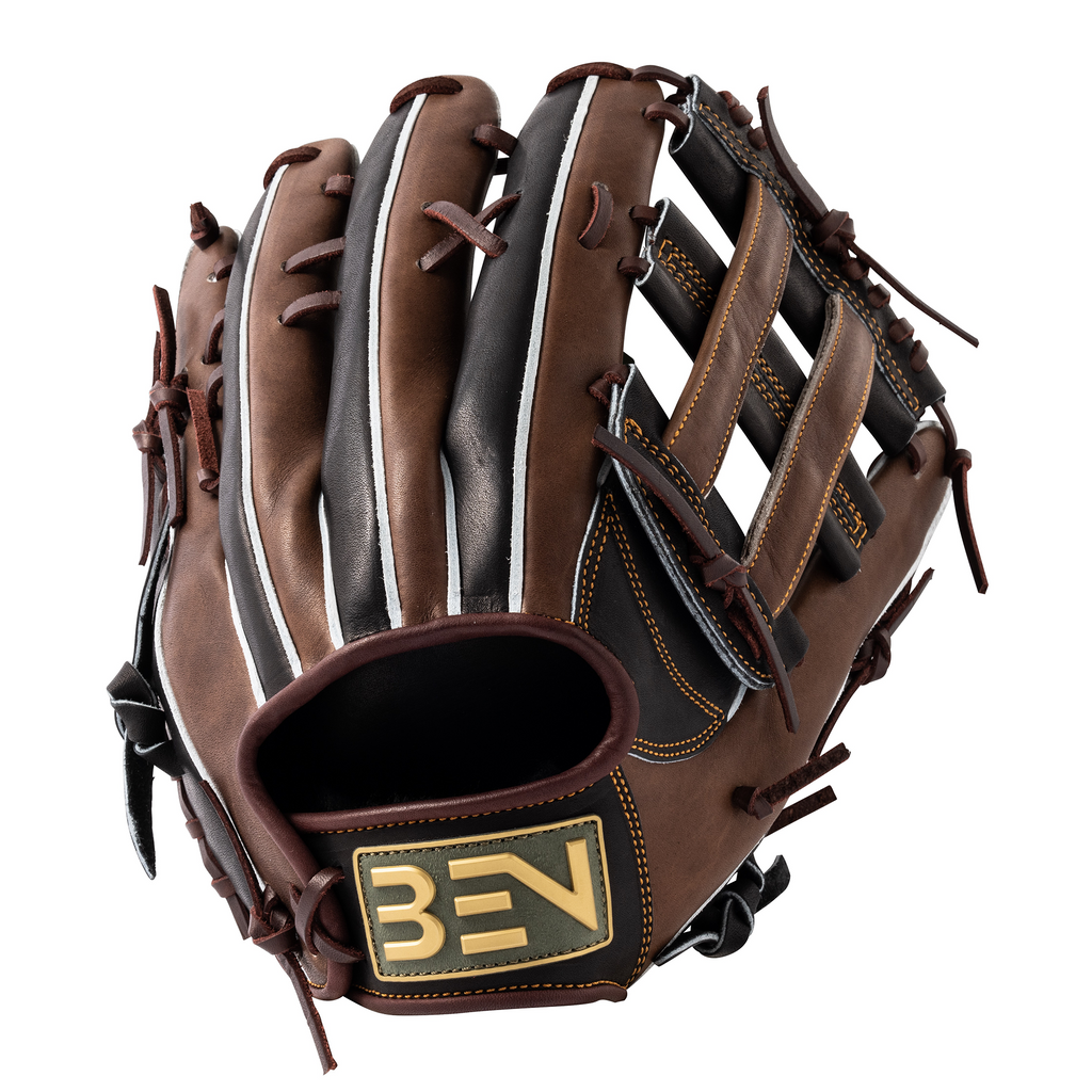 硬式用グラブ 外野手用 ブラック×ブラウン 硬式用グラブ 外野手用 ブラック×ブラウン